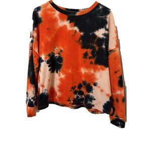 White Mark Tie Dye Lounge Top